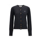 Vivienne Westwood Black Wool Oves Aries Cardigan