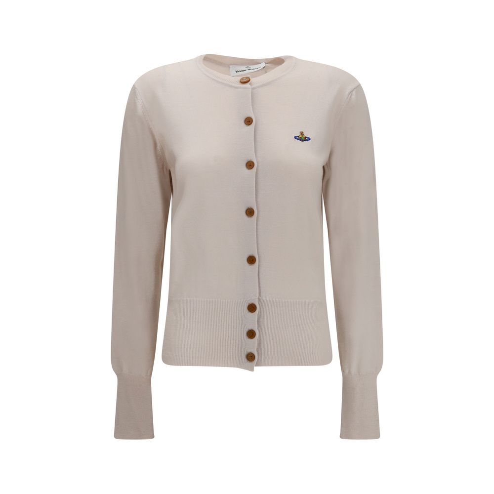 Vivienne Westwood Beige Wool Oves Aries Cardigan