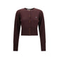 Vivienne Westwood Purple Silk Cardigan