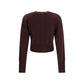 Vivienne Westwood Purple Silk Cardigan
