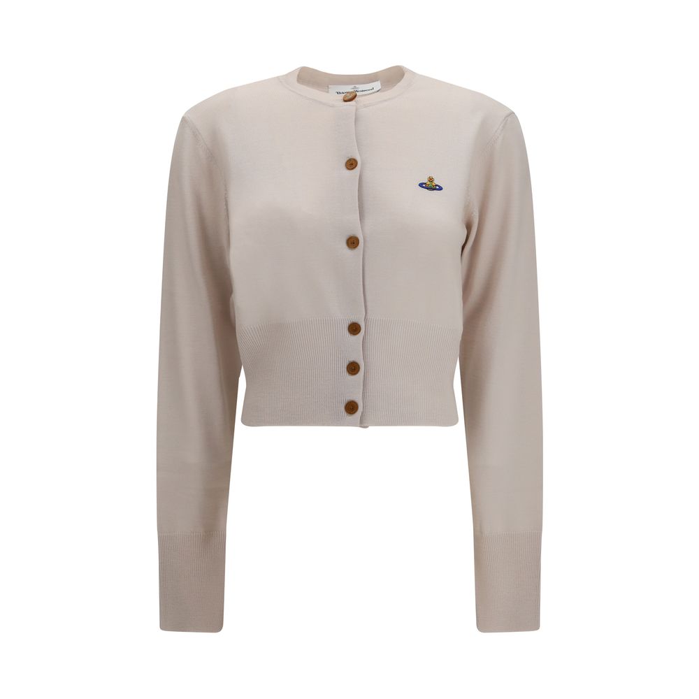 Vivienne Westwood Beige Silk Cardigan