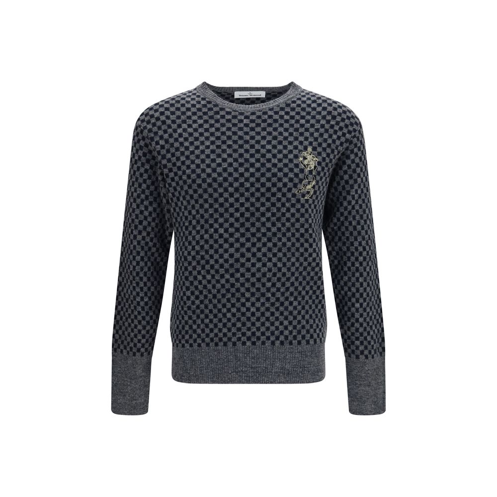 Vivienne Westwood Gray Cotton Sweatshirt