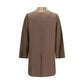 Burberry Brown Cotton Coat