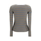 Ganni Gray Cotton Sportswear
