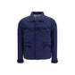 Baziszt Blue Alpaca Vicugna Pacos Full-Length Jacket