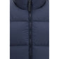 Woolrich Blue Goose Down Full-Length Jacket