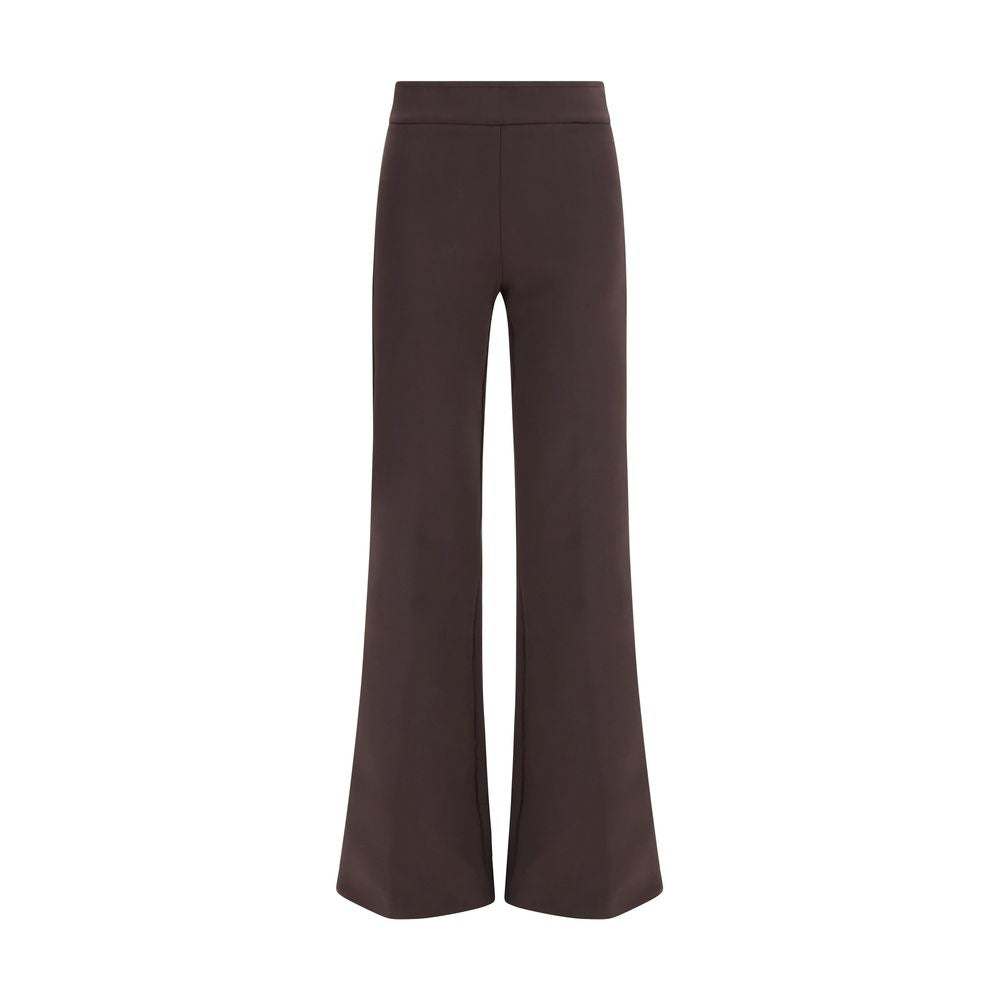 Avenue Montaigne Brown Polyamide Casual Pants