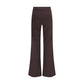 Avenue Montaigne Brown Polyamide Casual Pants