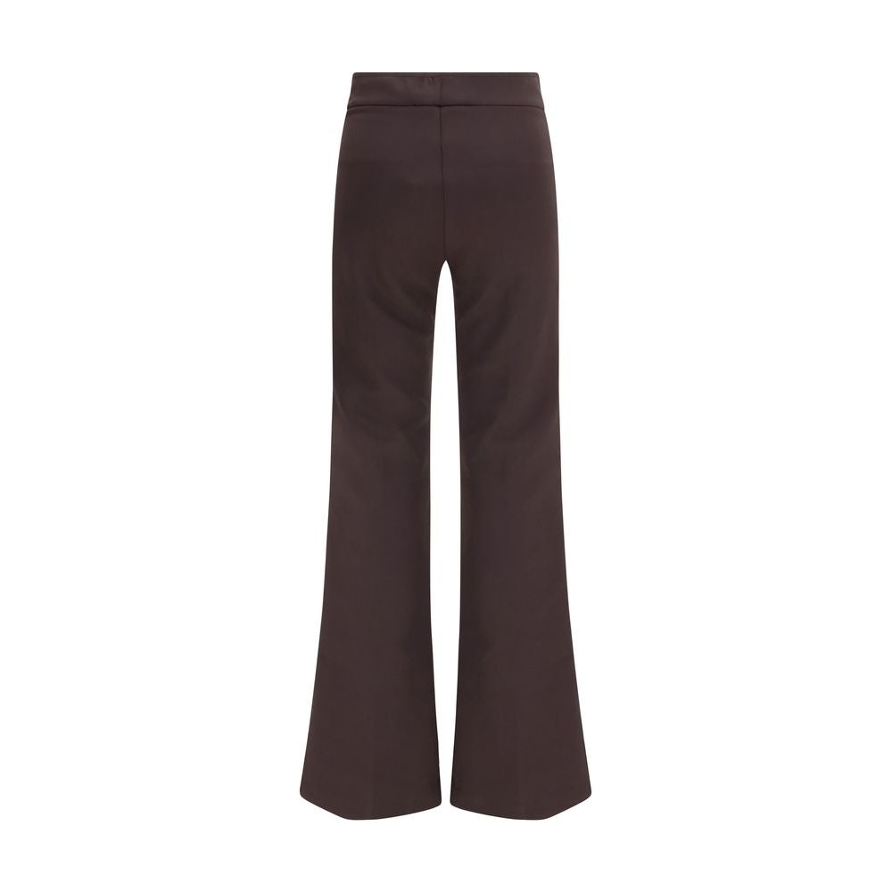 Avenue Montaigne Brown Polyamide Casual Pants