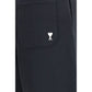 Ami Paris Black Cotton Sweatshirt