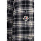 Moncler Black Cotton Full-Length Jacket