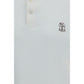 Brunello Cucinelli White Cotton Polo Shirt