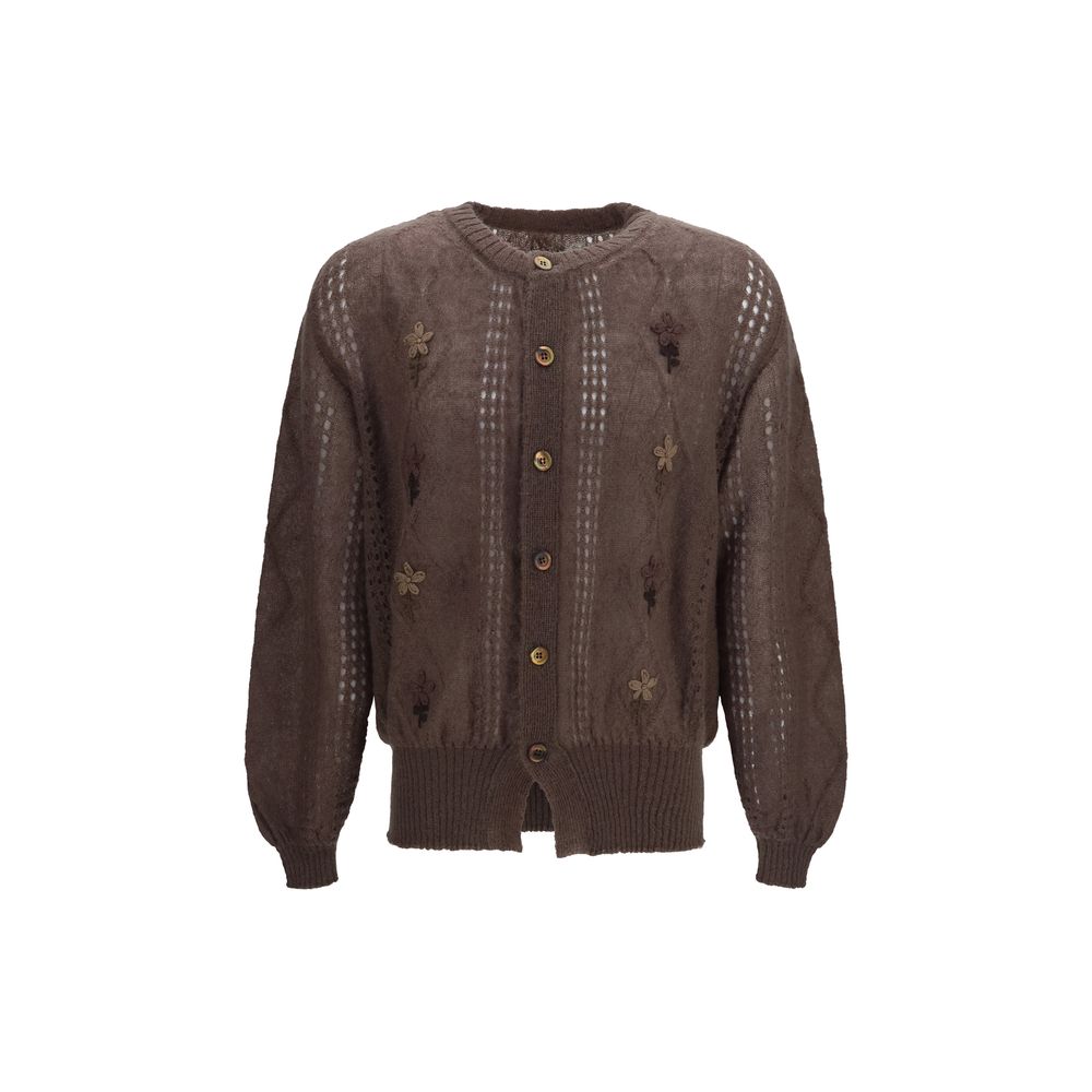 Magliano Brown Mohair Cardigan