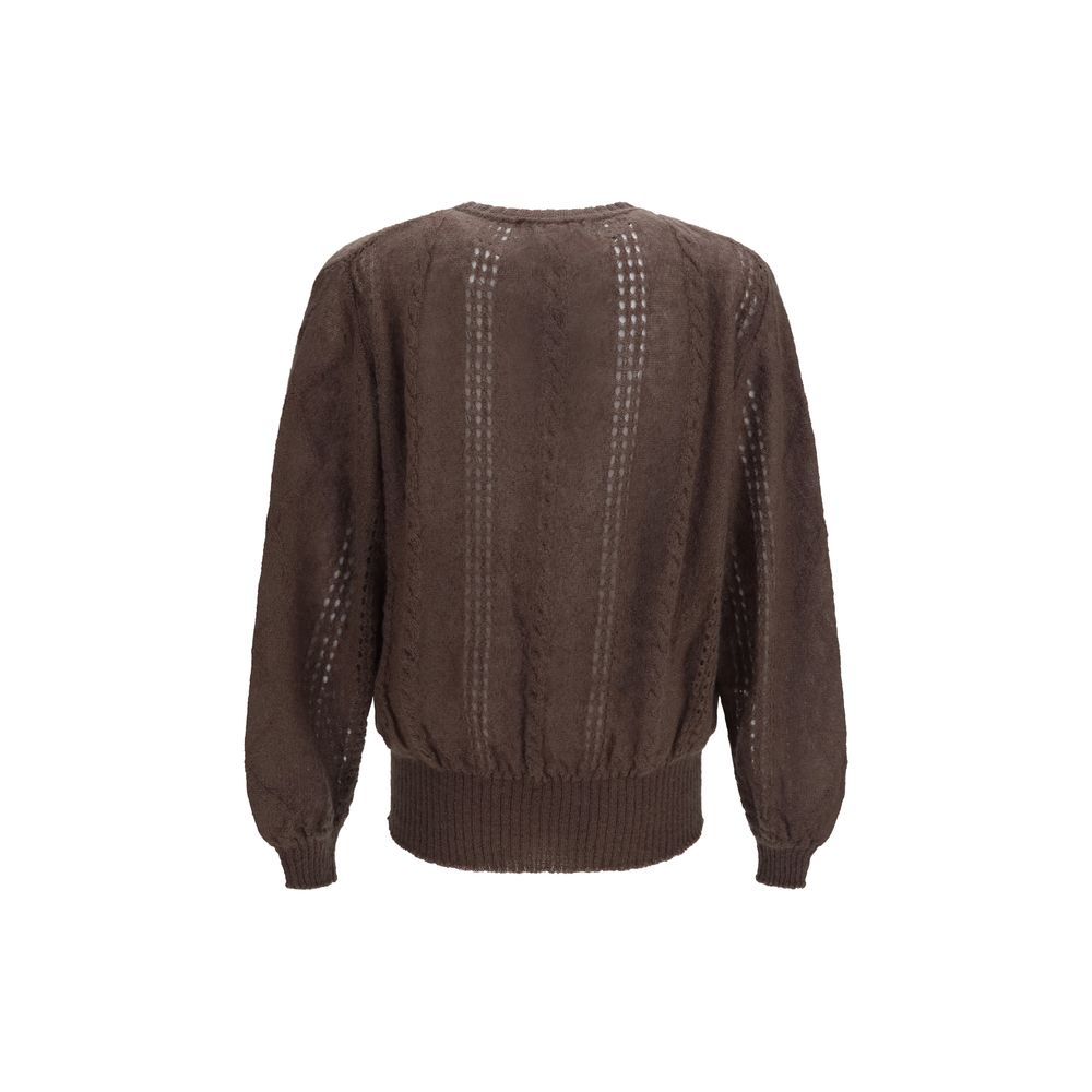 Magliano Brown Mohair Cardigan
