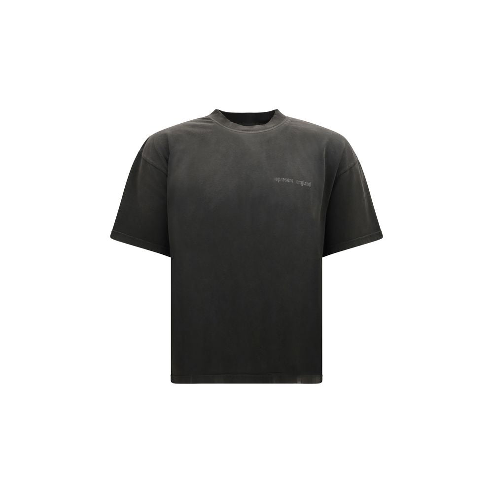 Represent Gray Cotton T-Shirt