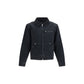 Represent Black Cotton Full-Length Jacket