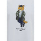 Maison Kitsuné White Cotton T-Shirt