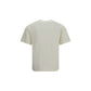 Palm Angels Beige Cotton T-Shirt