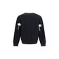 Palm Angels Black Cotton Sweatshirt