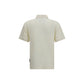 Palm Angels Beige Cotton Polo Shirt