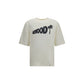 Palm Angels White Cotton T-Shirt