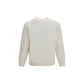 C.P. Company White Wool Oves Aries Sweatshirt