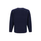 C.P. Company Blue Wool Oves Aries Sweatshirt