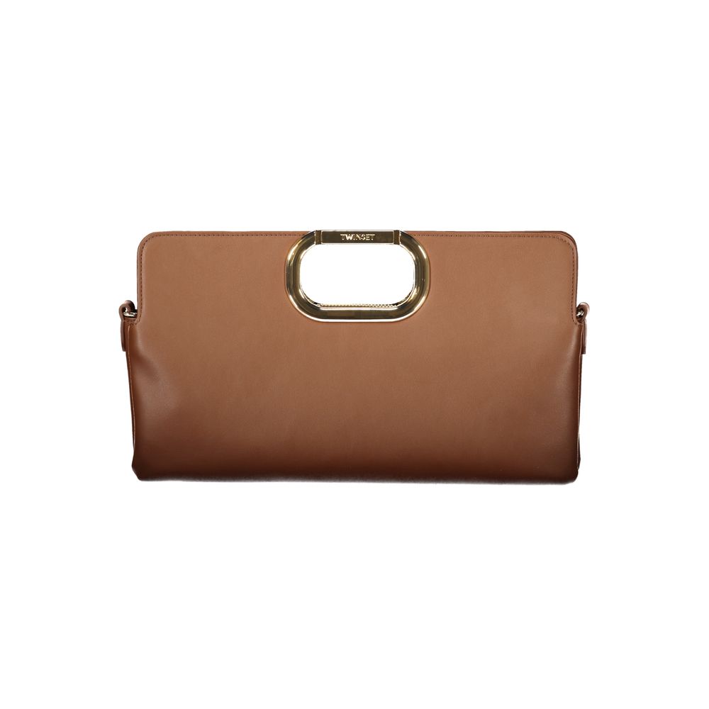 Twinset Brown Polyethylene Handbag