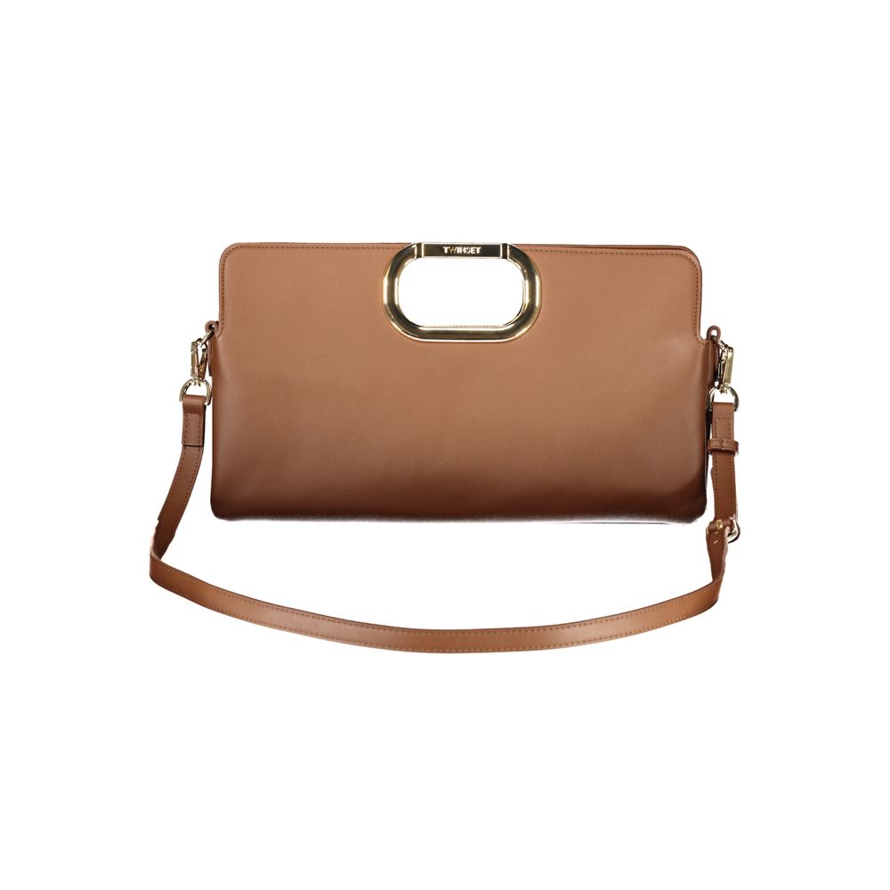 Twinset Brown Polyethylene Handbag