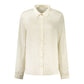 Guess Jeans White Polyester Dress Shirt