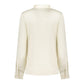 Guess Jeans White Polyester Dress Shirt