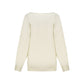 Guess Jeans White Viscose Sweatshirt