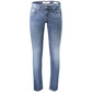 Guess Jeans Blue Cotton Skinny Jeans