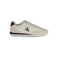 Calvin Klein White Polyester Athletic Sneakers