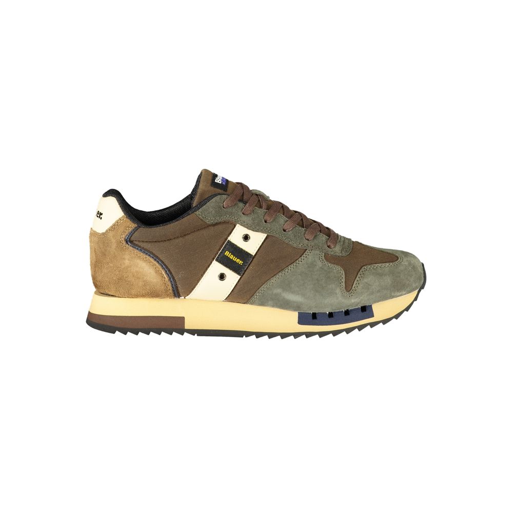 Blauer Brown Polyester Athletic Sneakers