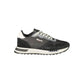 Blauer Black Polyester Athletic Sneakers
