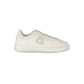 Blauer White Polyester Athletic Sneakers