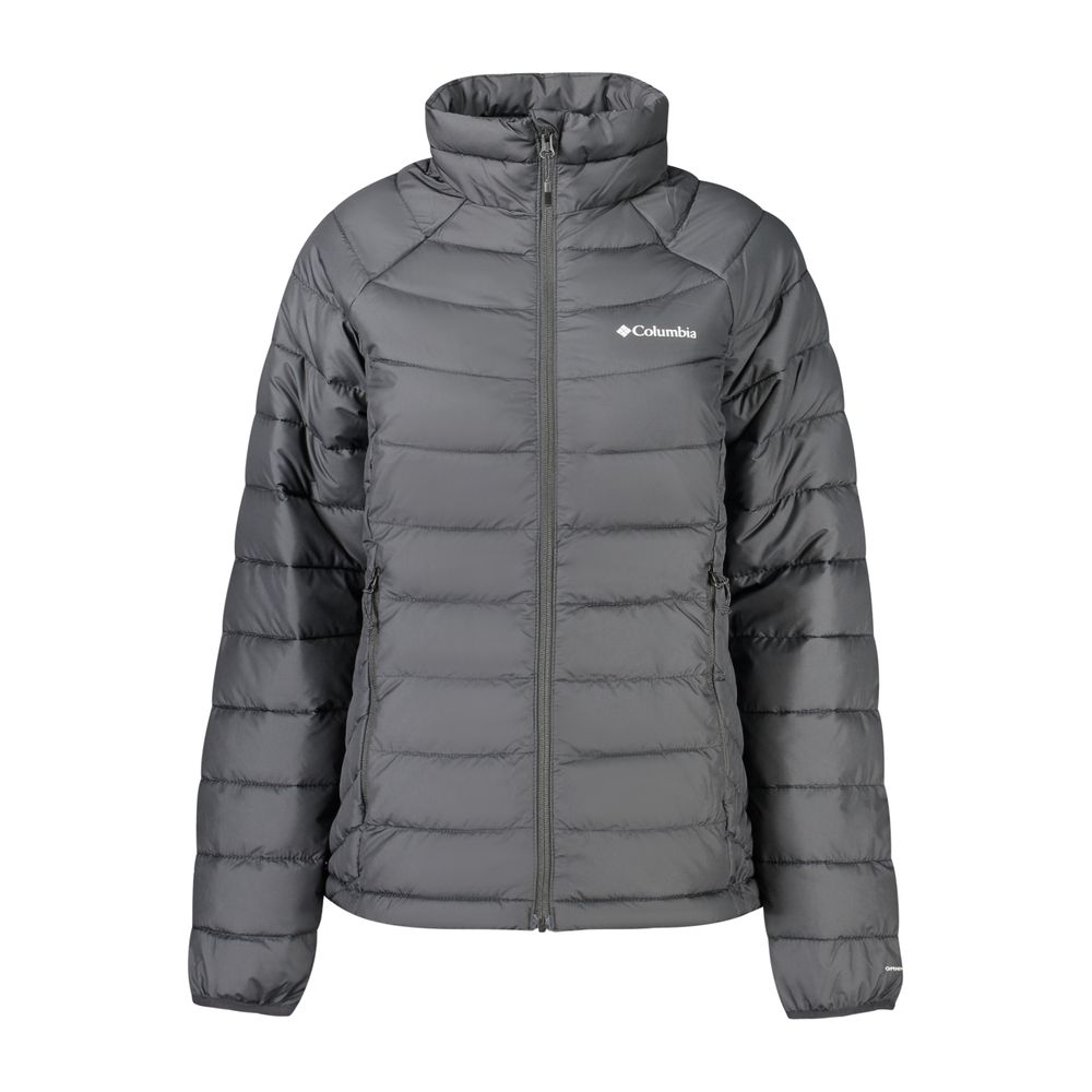 Columbia Black Polyester Full-Length Jacket