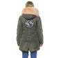 Mr&Mrs Italy Green Cotton Women Jacket
