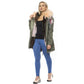 Mr&Mrs Italy Green Cotton Women Jacket