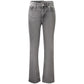 Calvin Klein Black Cotton Womens Jeans