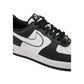 Nike Black And White Leather Low Top Sneakers