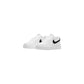 Nike White Leather Low Top Sneakers