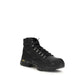 ROA Black Rubber Lace-Up Boots