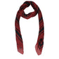 Burberry Red Cotton Foulard