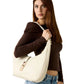 Guess Cream Polyethylene Handbag