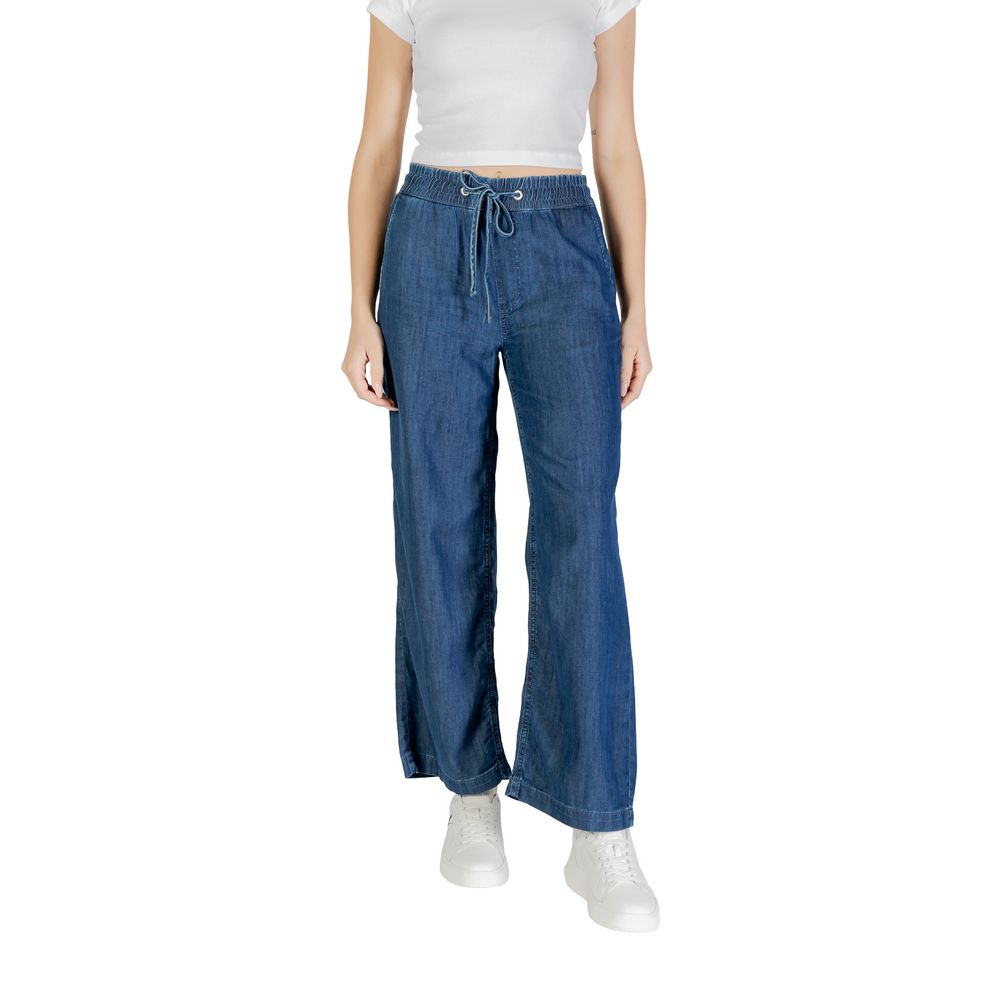 Street One Blue Lyocell Mom Jeans