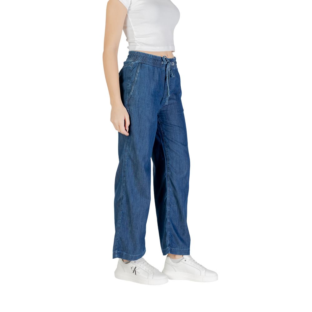 Street One Blue Lyocell Mom Jeans