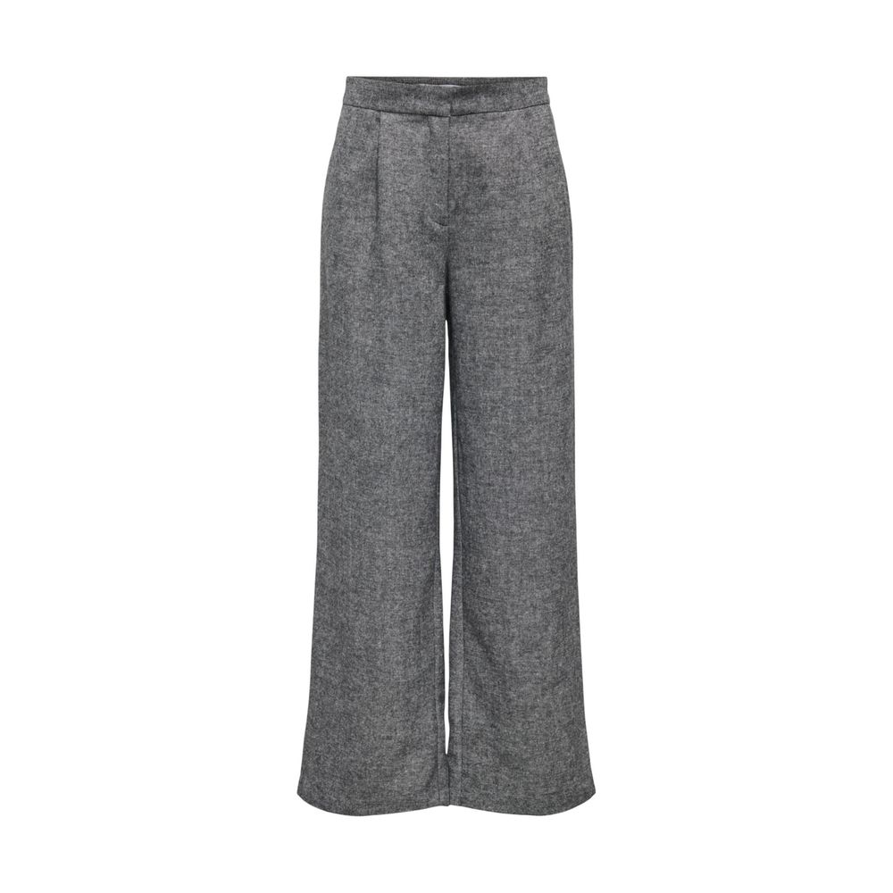 Only Gray Recycled Polyester Casual Pants