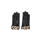 Pieces Black Leather Gloves